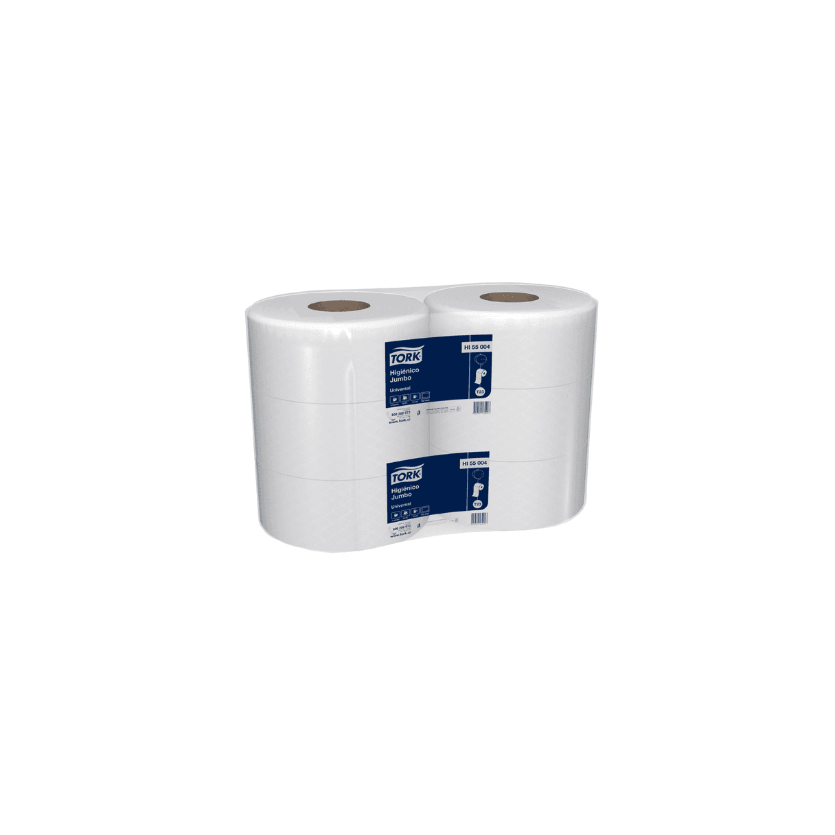 Papel higiénico Tork Jumbo Universal pack 6 rollos institucional